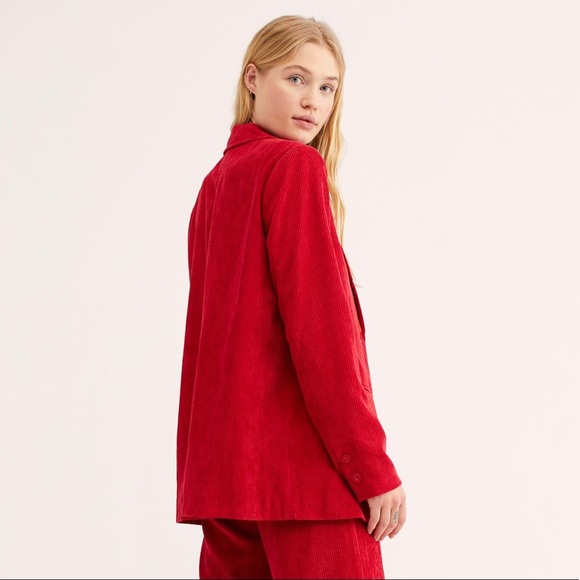 Free People / Lost + Wander Portia Corduroy Blazer - Picture 6 of 9